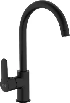 Смеситель Iddis Cuba CU5BLJ0i05 для кухонной мойки, черный