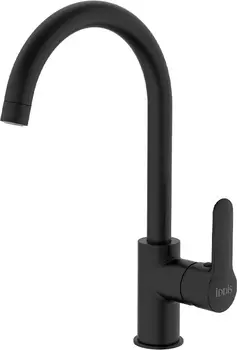 Смеситель Iddis Cuba CUBBLFJi05 для кухонной мойки, черный