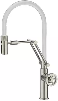 Смеситель Iddis Grange GRABNFLi05 для кухонной мойки, сатин