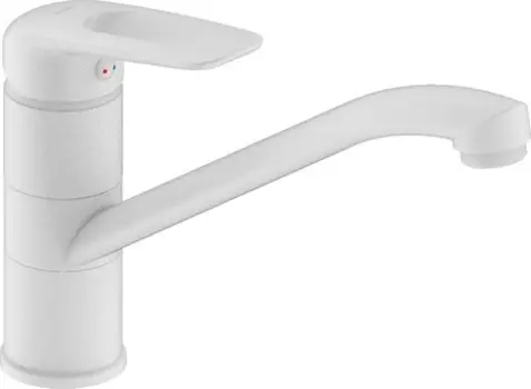 Смеситель Iddis Male MALWT00i05 для кухонной мойки, белый