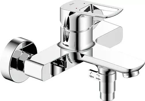 Смеситель Iddis Spin SPISB02i02WA для ванны с душем, хром