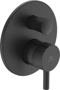 Смеситель Ideal Standard Ceraline A6939XG С ВНУТРЕННЕЙ ЧАСТЬЮ, для ванны с душем, черный