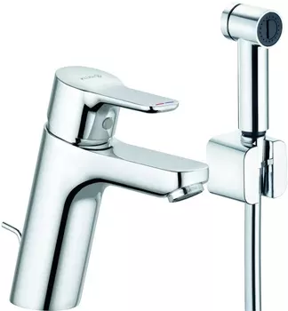 Смеситель Kludi Pure&amp;Easy 372590565 для раковины с гигиеническим душем
