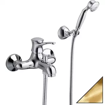 Смеситель La Torre Nobel 22020.OR золото, для ванны с душем