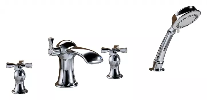 Смеситель Lemark Benefit на борт ванны LM2541C