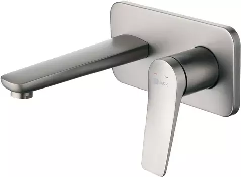 Смеситель Lemark Bronx LM3726GM С ВНУТРЕННЕЙ ЧАСТЬЮ, для раковины, графит