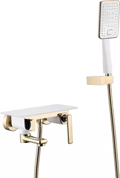 Смеситель Lemark Mista LM6414WG для ванны с душем