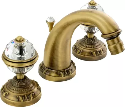 Смеситель Migliore Cristalia 18579 для биде, бронза /18579