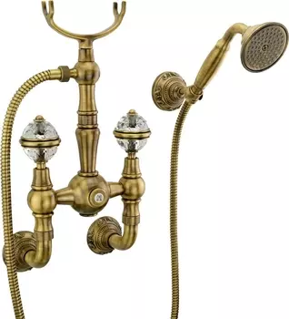 Смеситель Migliore Cristalia 18582 для душа, бронза /18582