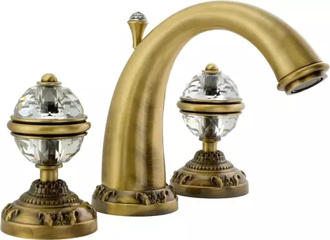 Смеситель Migliore Cristalia 18583 для раковины, бронза /18583