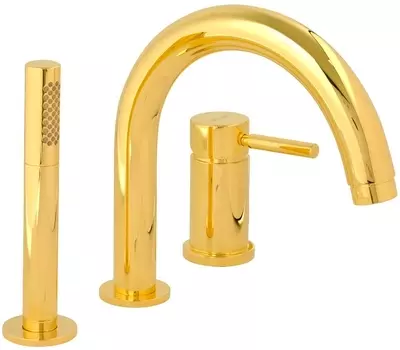 Смеситель Migliore Fortis Gold 27982 на борт ванны /27982