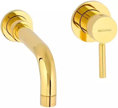 Смеситель Migliore Fortis Gold 27983 С ВНУТРЕННЕЙ ЧАСТЬЮ, для раковины /27983