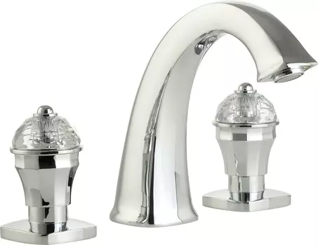 Смеситель Migliore Korona Crystal 27311 для раковины, хром /27311