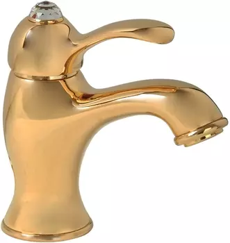 Смеситель Migliore Lem Swarovski 18893 для раковины, золото /18893