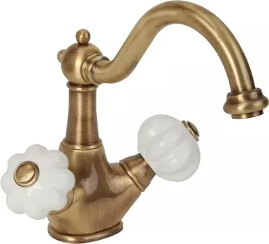 Смеситель Migliore Olivia 19000 для раковины, бронза /19000