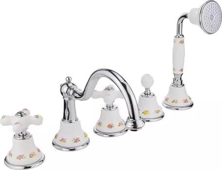 Смеситель Migliore Provance 19472 на борт ванны, хром /19472