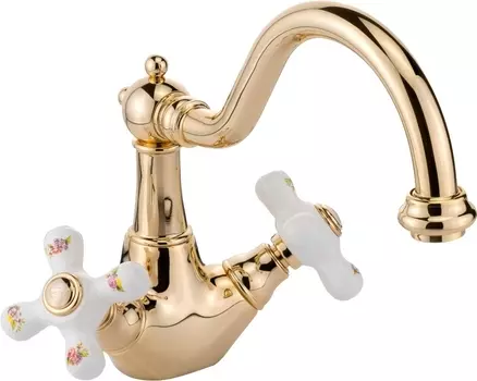 Смеситель Migliore Provance 19482 для раковины, золото /19482