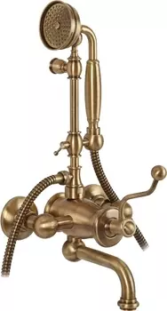 Смеситель Migliore Vivaldi 19536 для ванны с душем, бронза /19536