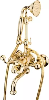 Смеситель Migliore Vivaldi 19544 для ванны с душем, золото /19544