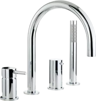 Смеситель на борт ванны Migliore Fortis 31556 хром /31556