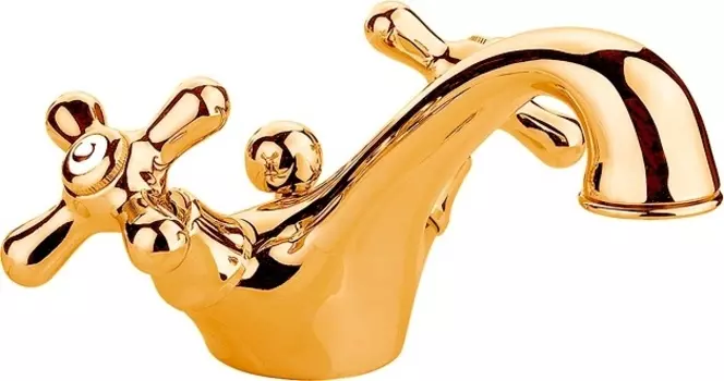Смеситель Nicolazzi Nuova Brenta 2532GB для раковины, с д/к, золото