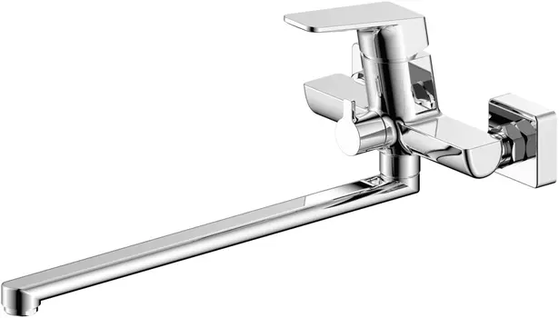 Смеситель OliveS Aragon 10221AN для ванны с душем, с длинным изливом