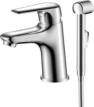 Смеситель OliveS Evora 33120EV для раковины, с гигиеническим душем