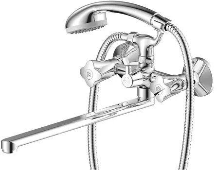 Смеситель OliveS Vigo 21221VG для ванны, с длинным изливом