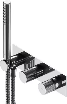 Смеситель Omnires Contour 8035 С ВНУТРЕННЕЙ ЧАСТЬЮ, для ванны с душем, хром CT8035/1CR