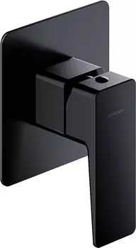Смеситель Omnires Parma 7445 С ВНУТРЕННЕЙ ЧАСТЬЮ, для душа, черный PM7445BL