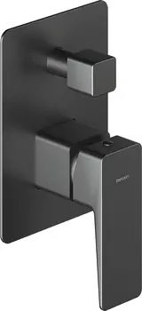 Смеситель Omnires Parma PM7435GR С ВНУТРЕННЕЙ ЧАСТЬЮ, для ванны с душем, графит