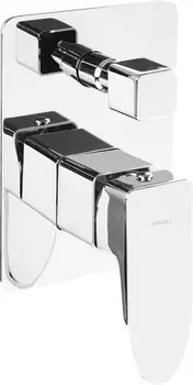 Смеситель Omnires Siena SN7335CR С ВНУТРЕННЕЙ ЧАСТЬЮ, для ванны с душем, хром