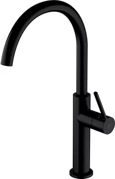 Смеситель Omnires Tula TL6050BL для кухонной мойки, чёрный