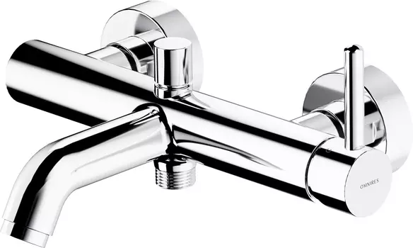 Смеситель Omnires Y Y1230CR для ванны с душем, хром
