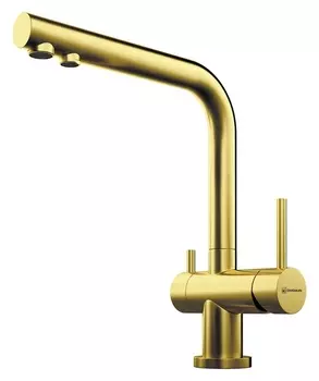 Смеситель Omoikiri Nagano PVD-G для кухонной мойки ONA-PVD-LG-35 / 4994178