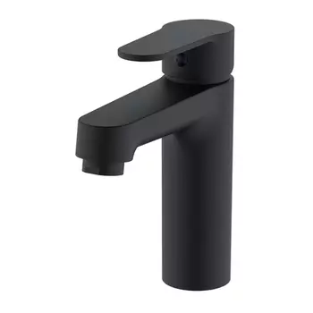 Смеситель Orange OneLife P07-021b для раковины, черный, матовый