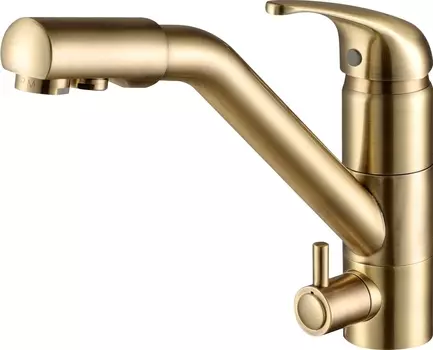 Смеситель Paulmark Hessen He213017-BR для кухонной мойки, бронза