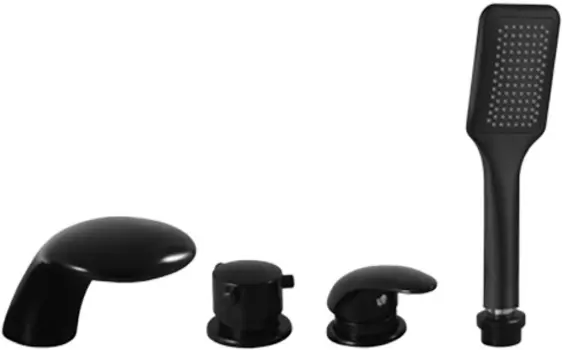 Смеситель Rav Slezak Dunaj D471.5PCMAT на борт ванны