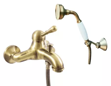 Смеситель Rav Slezak Labe Mosaz для ванны с душем L454.5/2SM