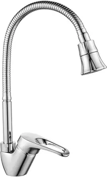 Смеситель Rossinka B B35-26 для кухонной мойки с гибким изливом