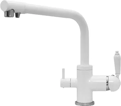 Смеситель Seaman Barcelone SSL-5384 Snow для кухонной мойки SSL-5384-Snow