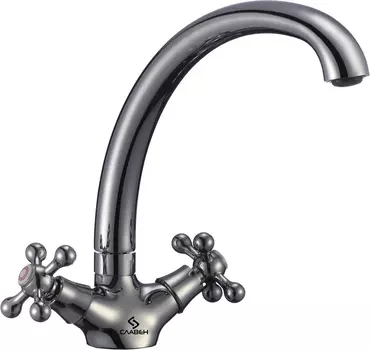 Смеситель Славен Коттедж А11 для кухонной мойки СЛ-ДВ-А11