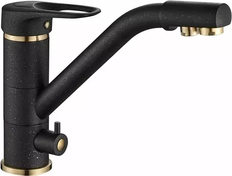 Смеситель Steel Hammer SH 321 BLACK BR для кухонной мойки