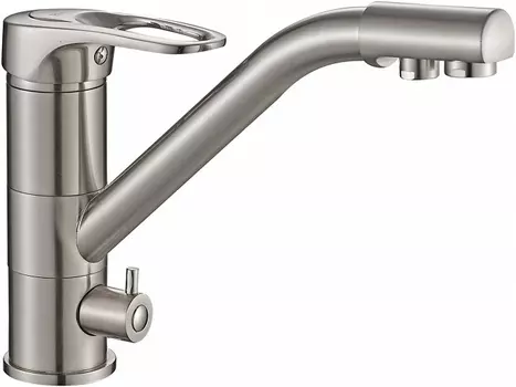 Смеситель Steel Hammer SH 321 SATIN для кухонной мойки