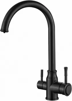 Смеситель Steel Hammer SH 763 INOX GRAFIT PVD для кухонной мойки