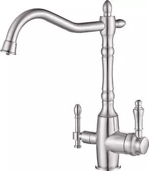 Смеситель Steel Hammer SH 812 Satin для кухонной мойки