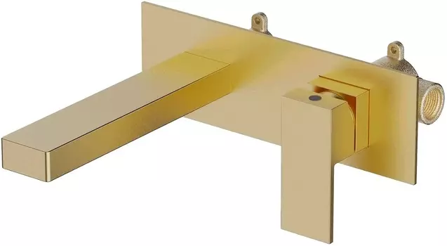 Смеситель Timo Selene 2071/17SM золото, С ВНУТРЕННЕЙ ЧАСТЬЮ, для раковины