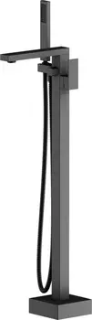 Смеситель Timo Selene 2200/03Y-CR черный напольный, для ванны с душем