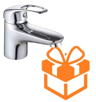 Смеситель Veragio Pont для раковины, в подарок к одному товару по акции VR.PNT-2110.CRвподарок