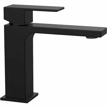 Смеситель Vincea Cube VBF-1C01MB для раковины, черный